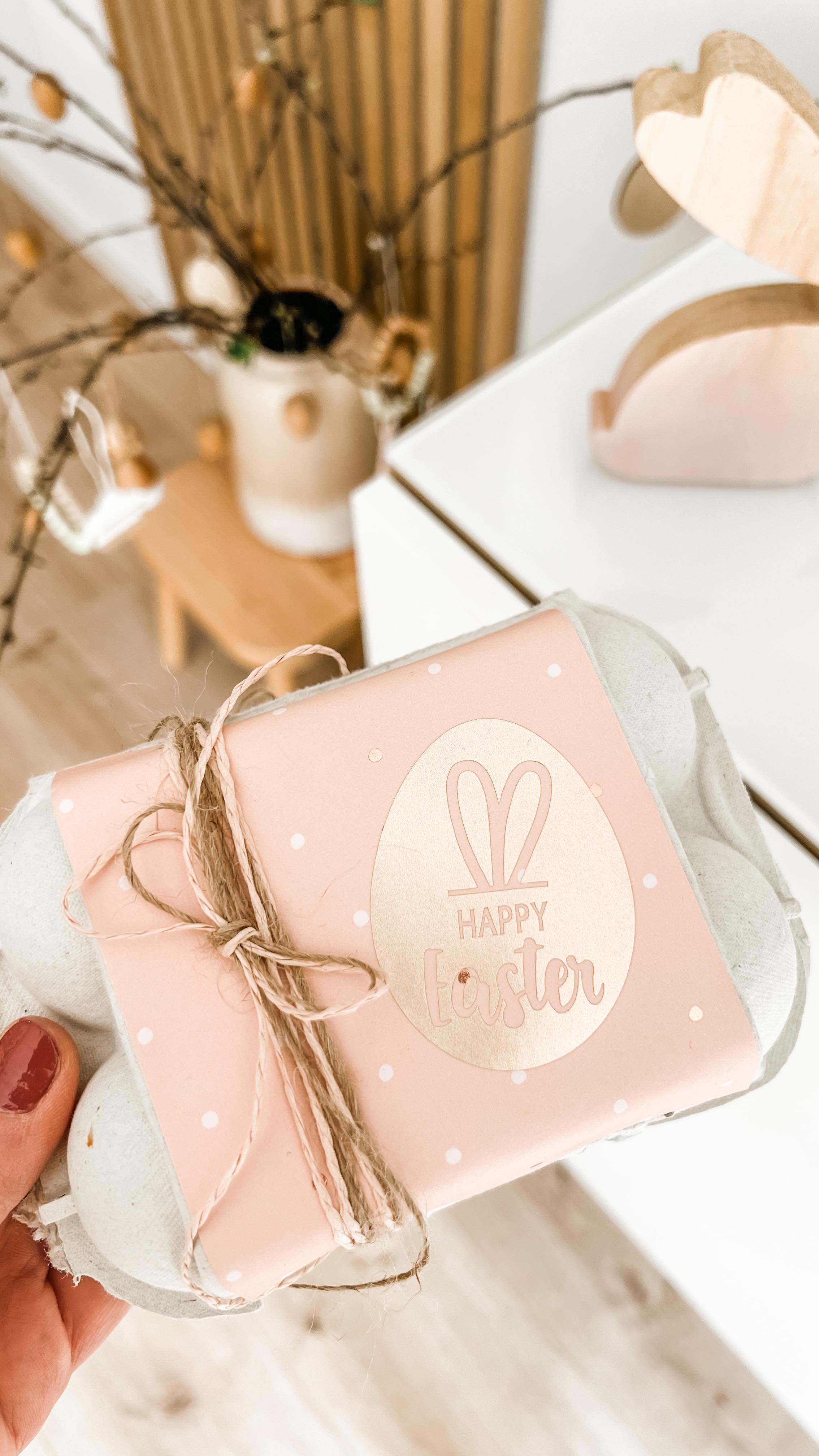 Kleines Oster-Upcycling aus Eierkartons#diy #verpackungsliebe #mitliebeverpackt #ostern #schenken #mitbringsel #easter #upcyclingMusic by @greenhousemusicclub
